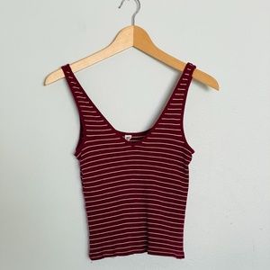 bp V Neck Striped Tank